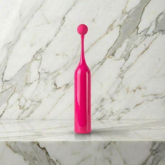 Rocky verpakking met lichtroze product en bijbehorende accessoires