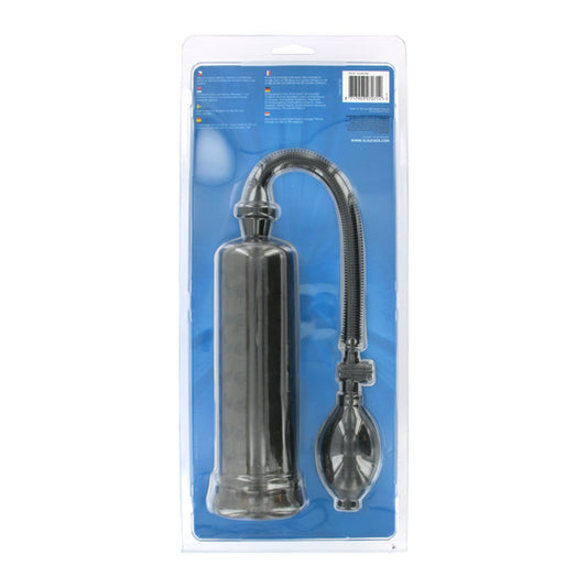 Erectiepomp XLsucker in originele blisterverpakking, rookgrijze uitvoering