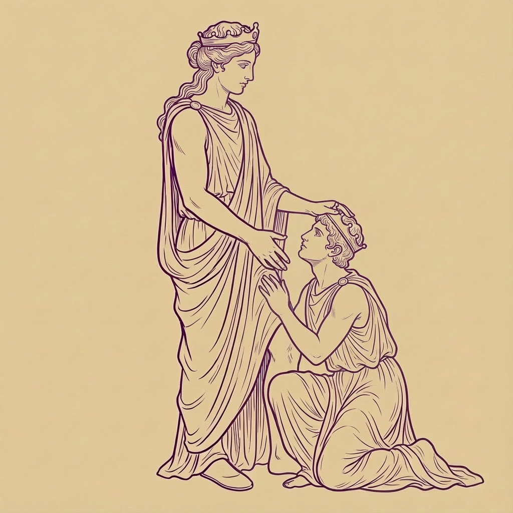 Illustratie bij artikel over hoe verwent u een vrouw bij De Paarse Keizerin met tips en inspiratie