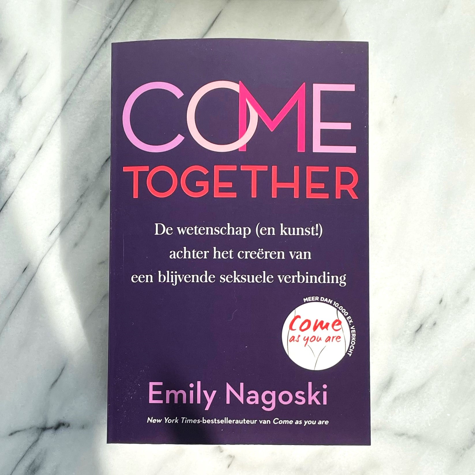 Come Together intieme relatiegids voorkant boek van De Paarse Keizerin