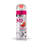 JO H2O glijmiddel watermeloen smaak 150 ml, zilverkleurige fles met roze accent.