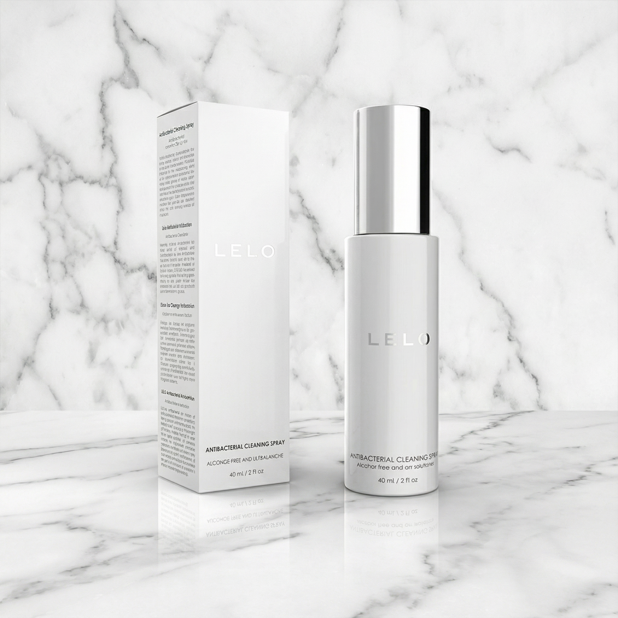 LELO antibacteriële reinigingsspray 60 ml flesje met sproeikop