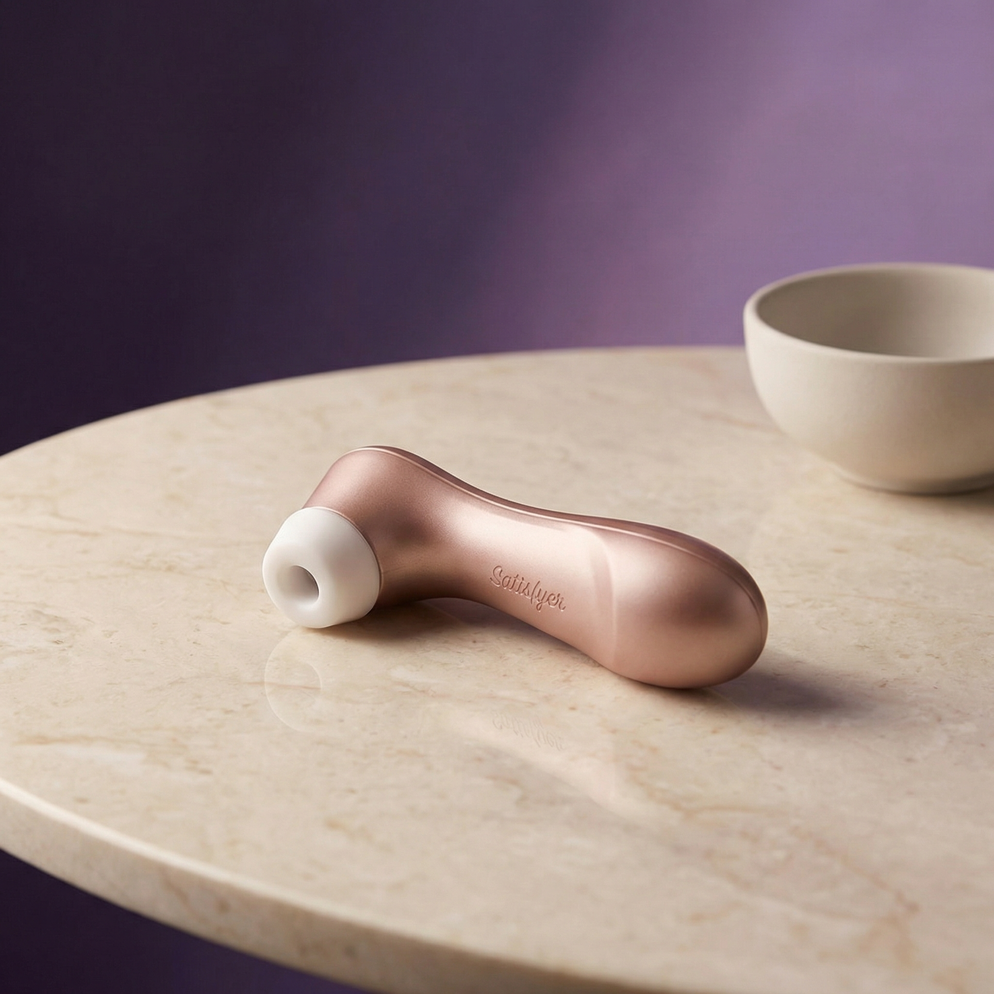 Satisfyer luchtdruk vibrator productfoto bij keuzehulp over de beste modellen bij De Paarse Keizerin