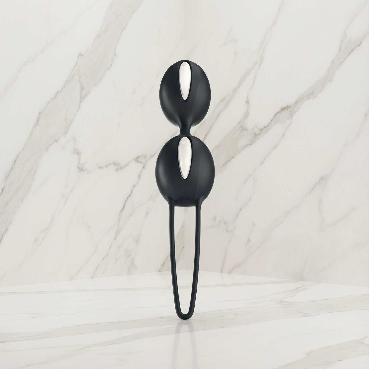 Fun Factory Smartballs bekkenbodemtrainer in roze op witte achtergrond