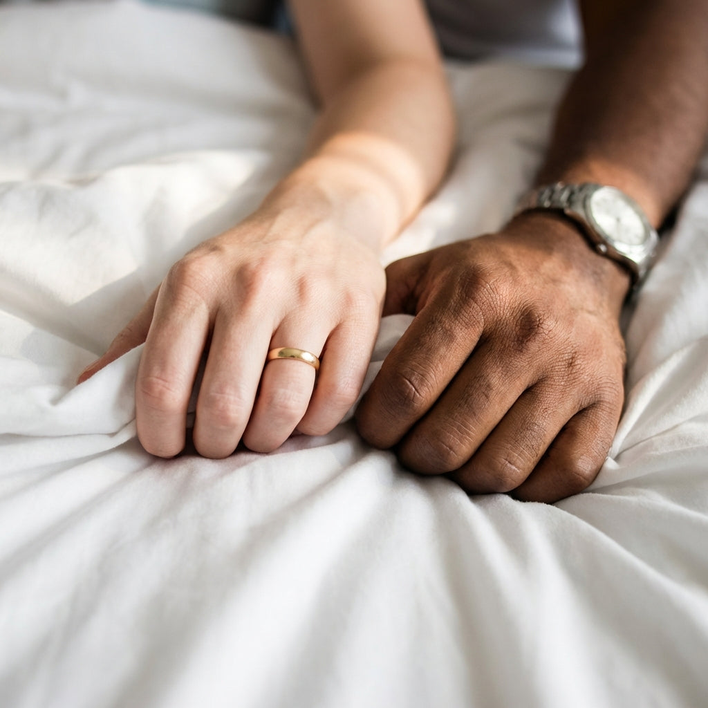 Illustratie bij artikel over 18 tips seksleven bij De Paarse Keizerin met tips en inspiratie voor intimiteit