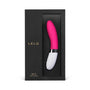 Paarse Lelo Liv 2 vibrator elegant gepositioneerd op zachte ondergrond