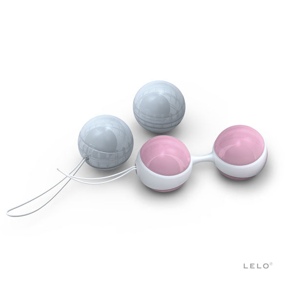Luna Beads (S) kegeloefenset van Lelo in elegante verpakking, geschikt voor bekkenbodemtraining