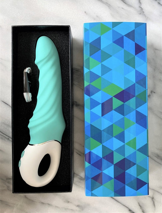 Sea Star vibrator van De Paarse Keizerin inclusief discrete verpakking en bijgeleverde accessoires